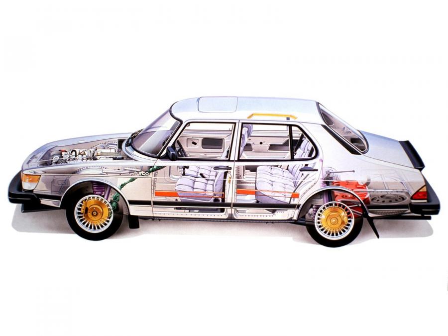  Saab 900 Turbo Sedan 1984 года  (фото 3 из 3)
